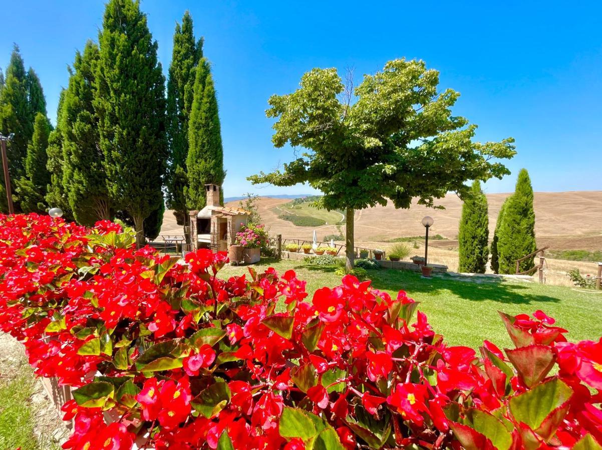 Podere Poggio Salto Apartamento Pienza Exterior foto