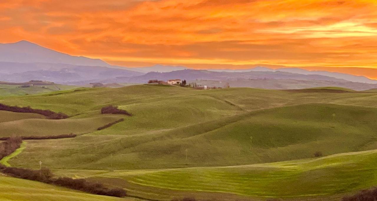 Podere Poggio Salto Apartamento Pienza Exterior foto