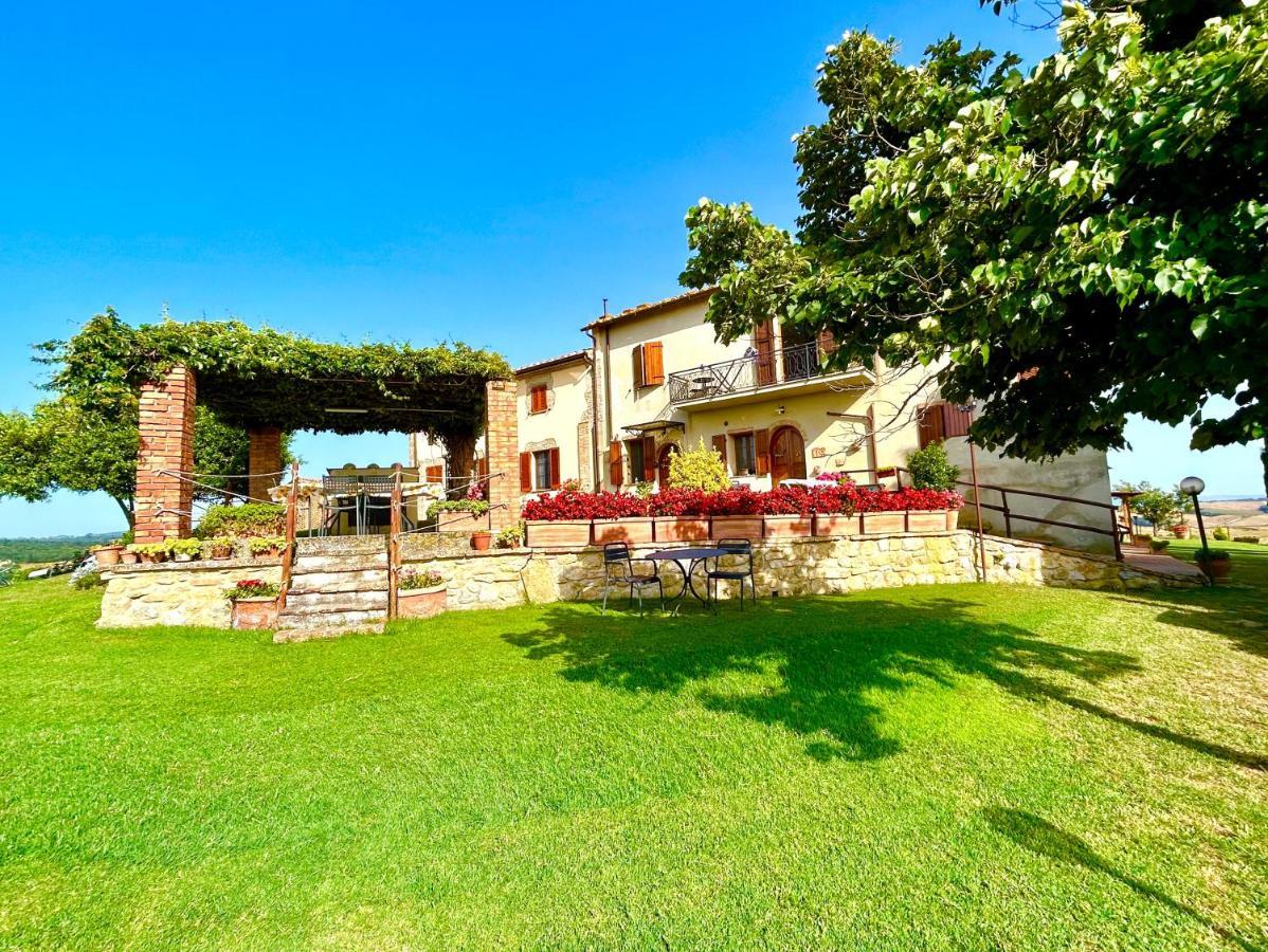 Podere Poggio Salto Apartamento Pienza Exterior foto