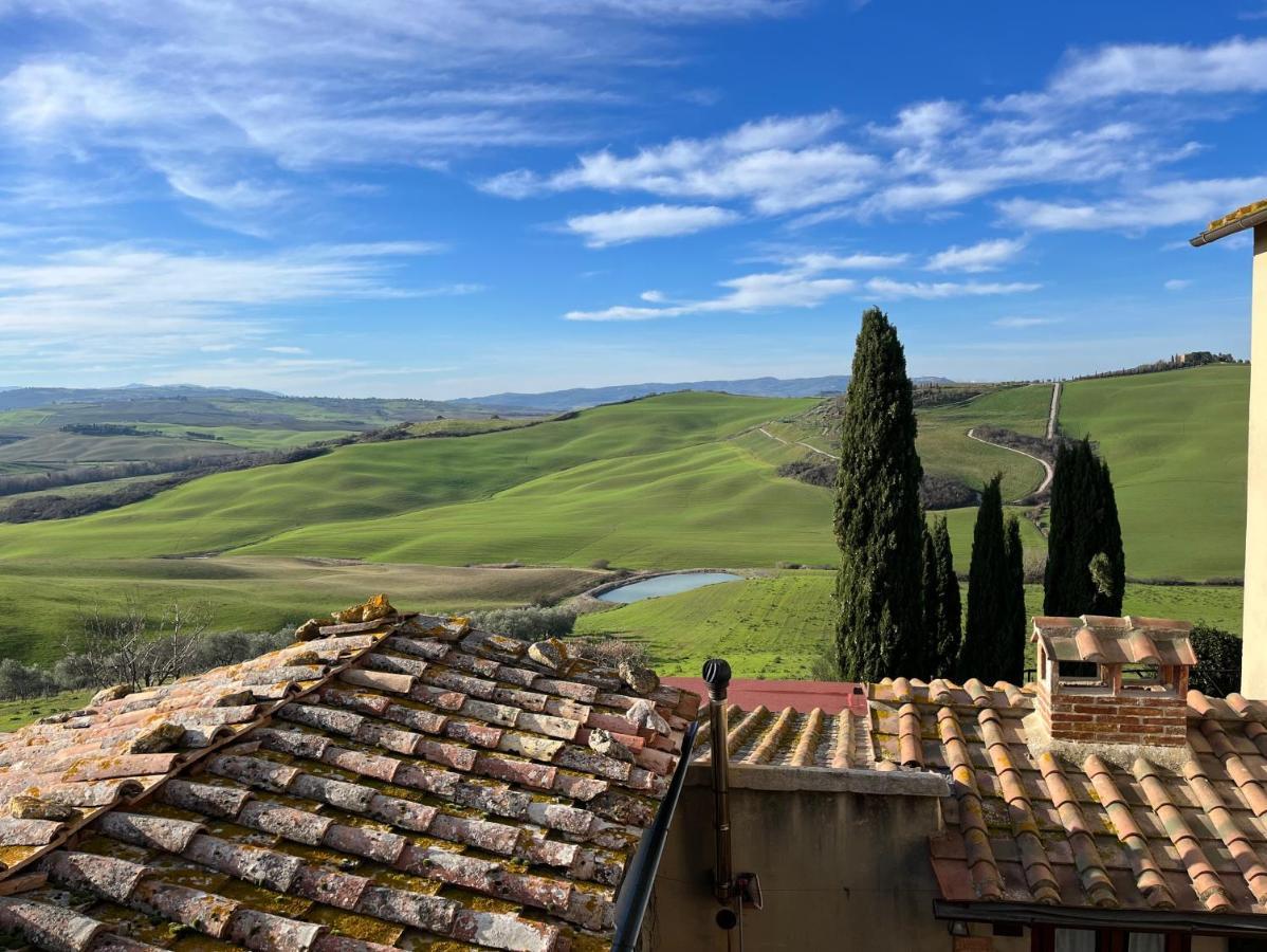 Podere Poggio Salto Apartamento Pienza Exterior foto