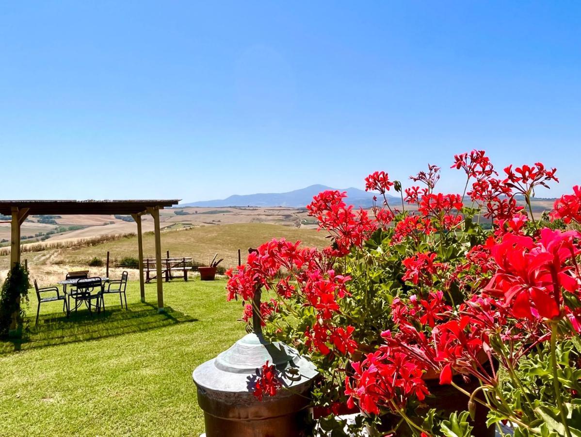 Podere Poggio Salto Apartamento Pienza Exterior foto