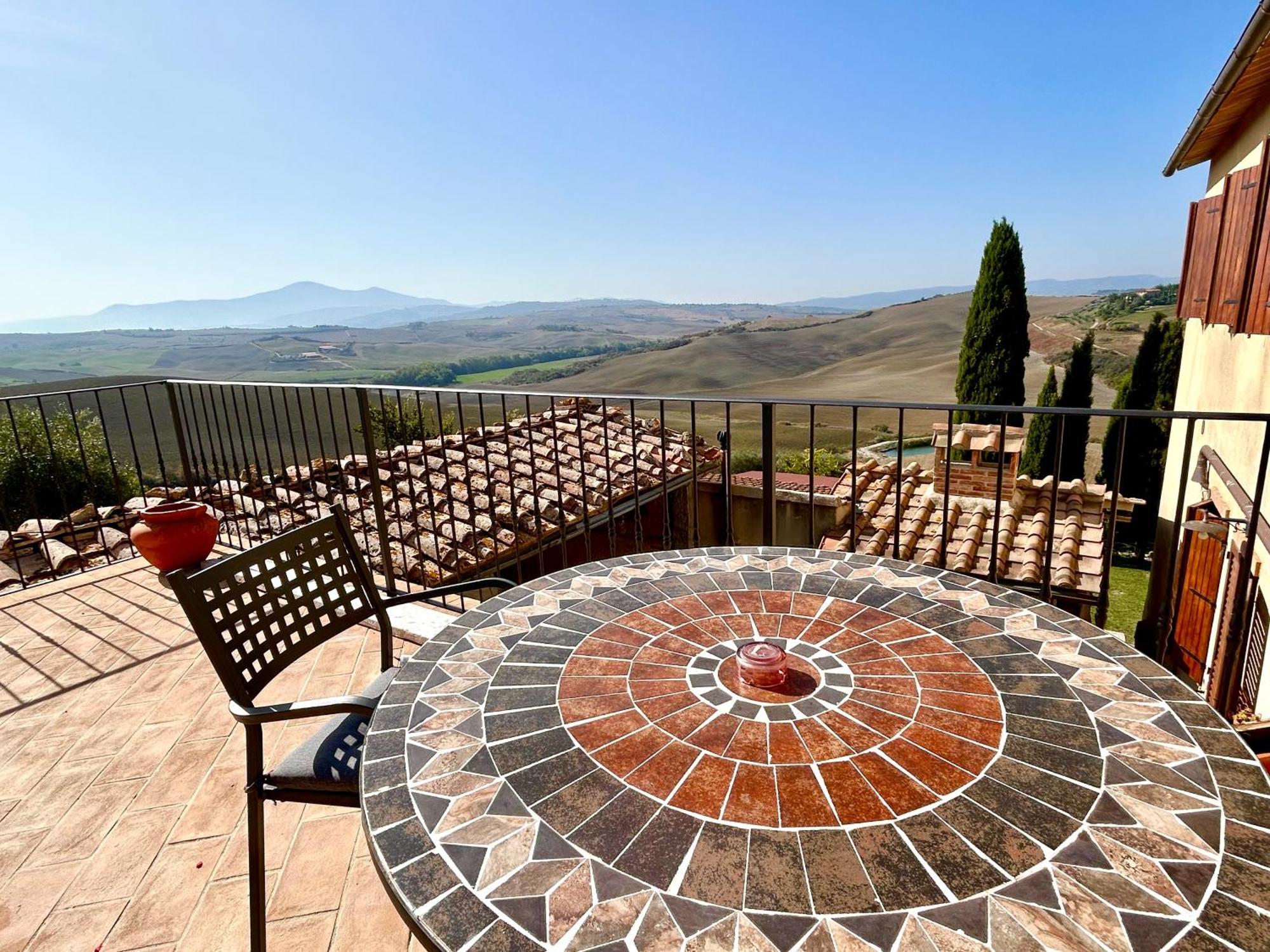 Podere Poggio Salto Apartamento Pienza Exterior foto