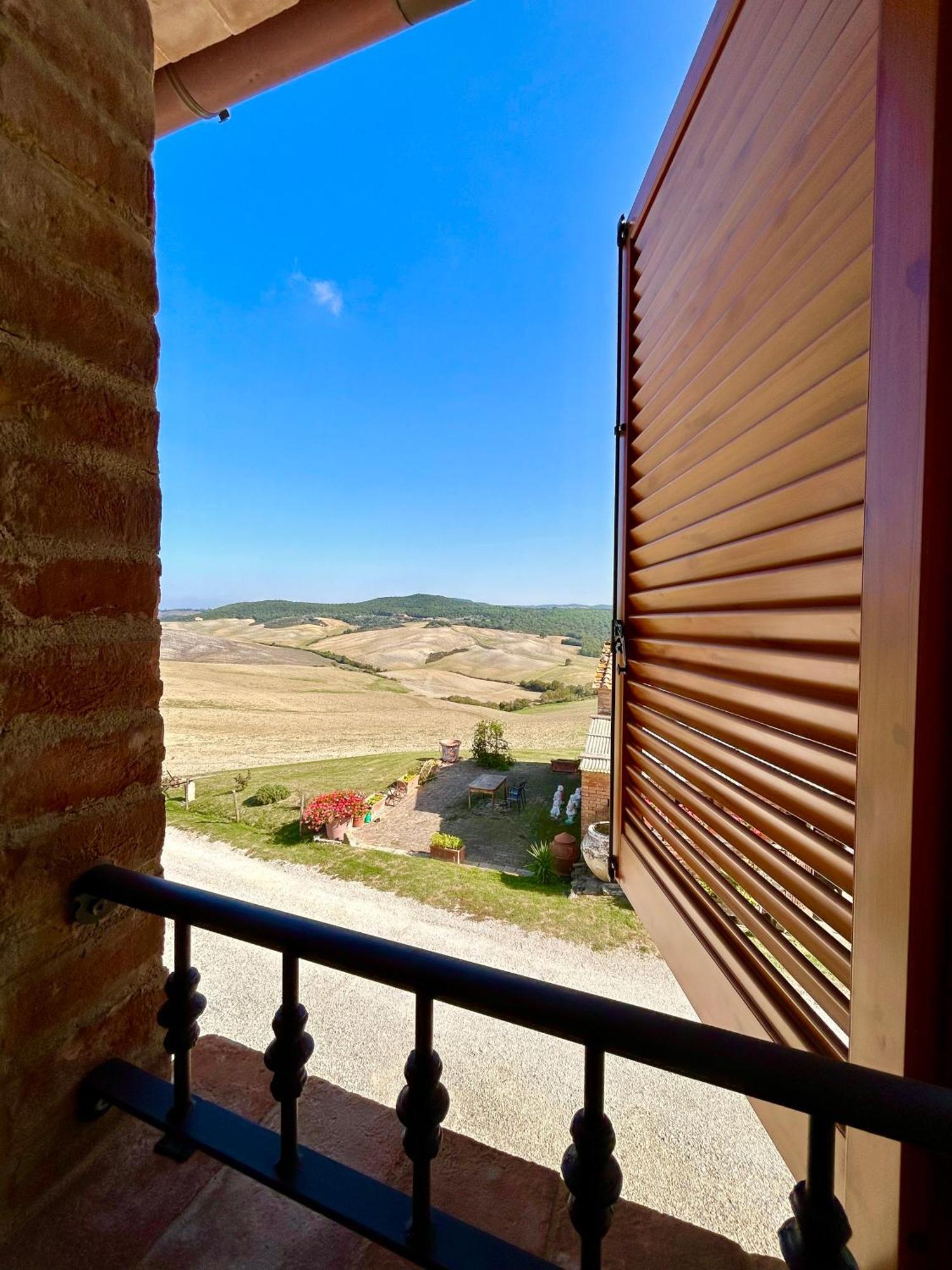 Podere Poggio Salto Apartamento Pienza Exterior foto