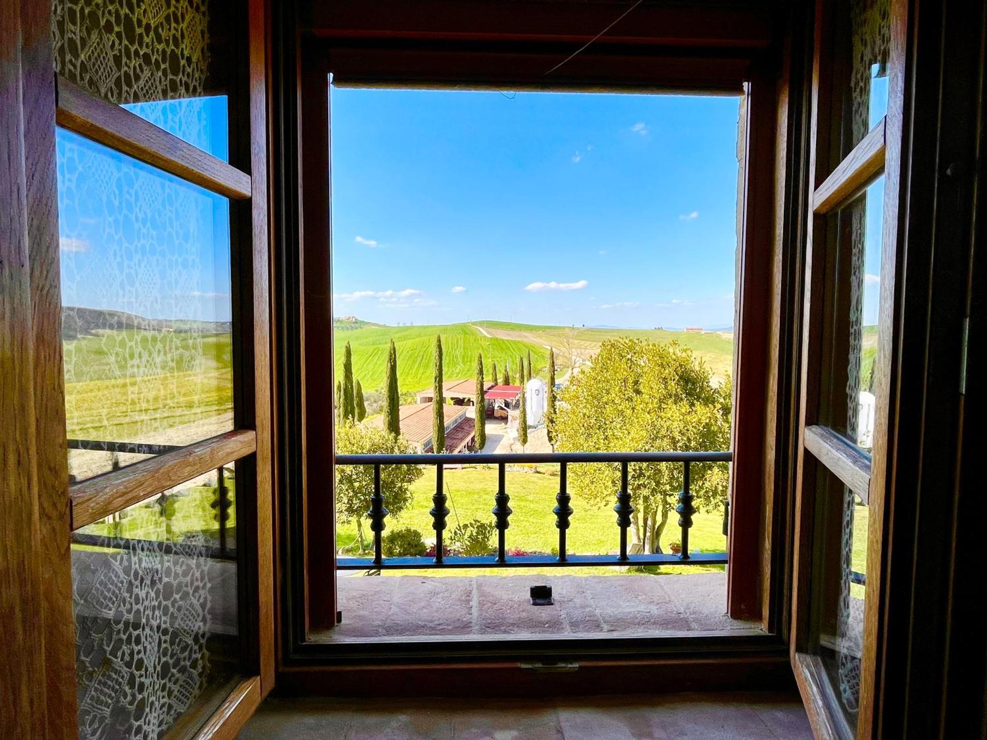 Podere Poggio Salto Apartamento Pienza Exterior foto