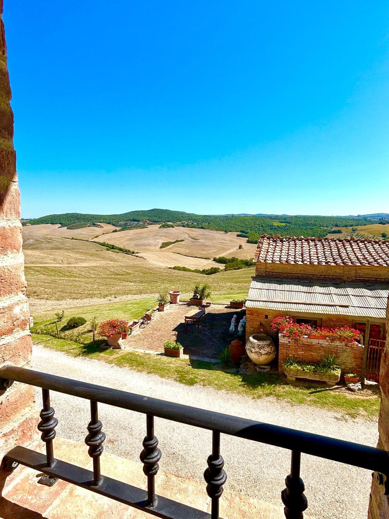 Podere Poggio Salto Apartamento Pienza Exterior foto