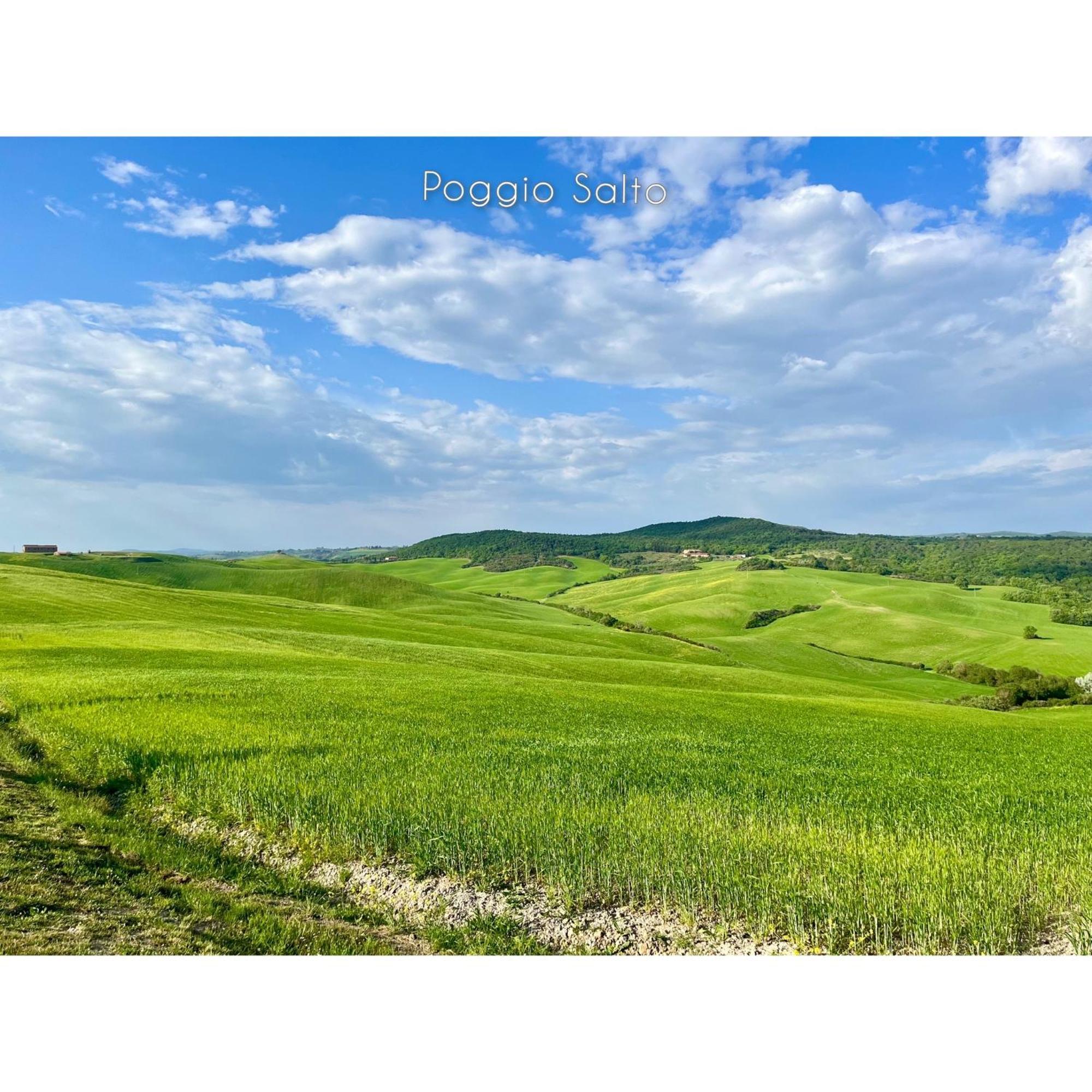 Podere Poggio Salto Apartamento Pienza Exterior foto