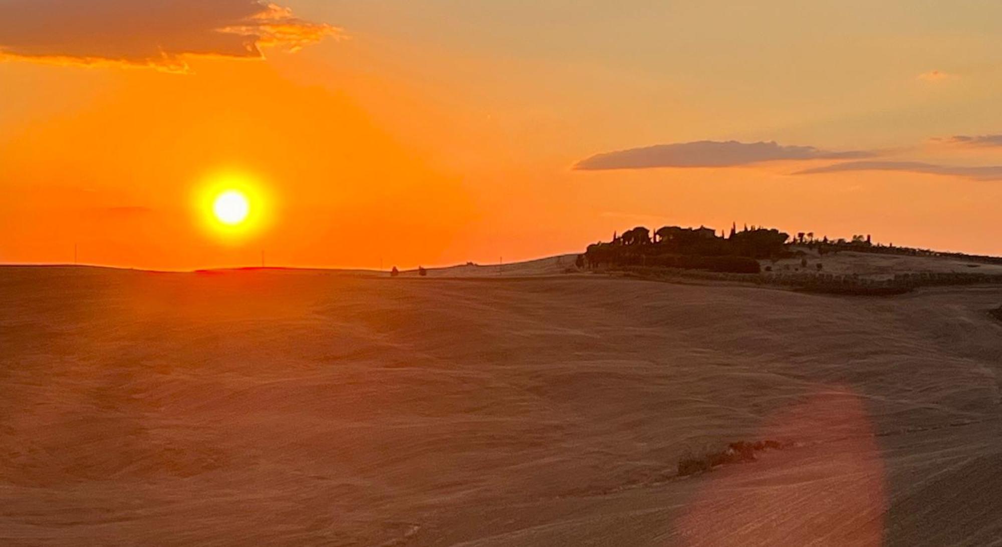 Podere Poggio Salto Apartamento Pienza Exterior foto