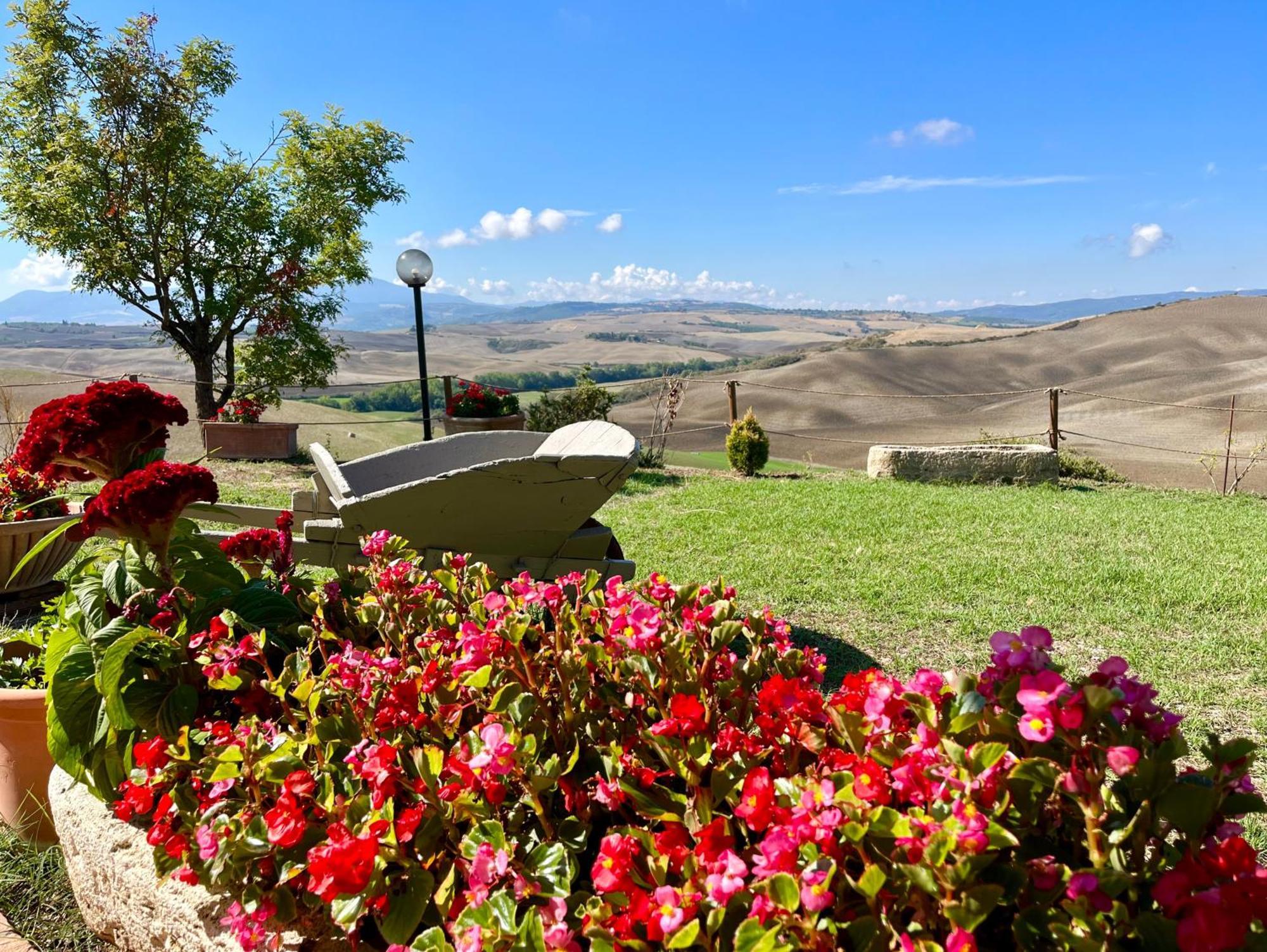 Podere Poggio Salto Apartamento Pienza Exterior foto