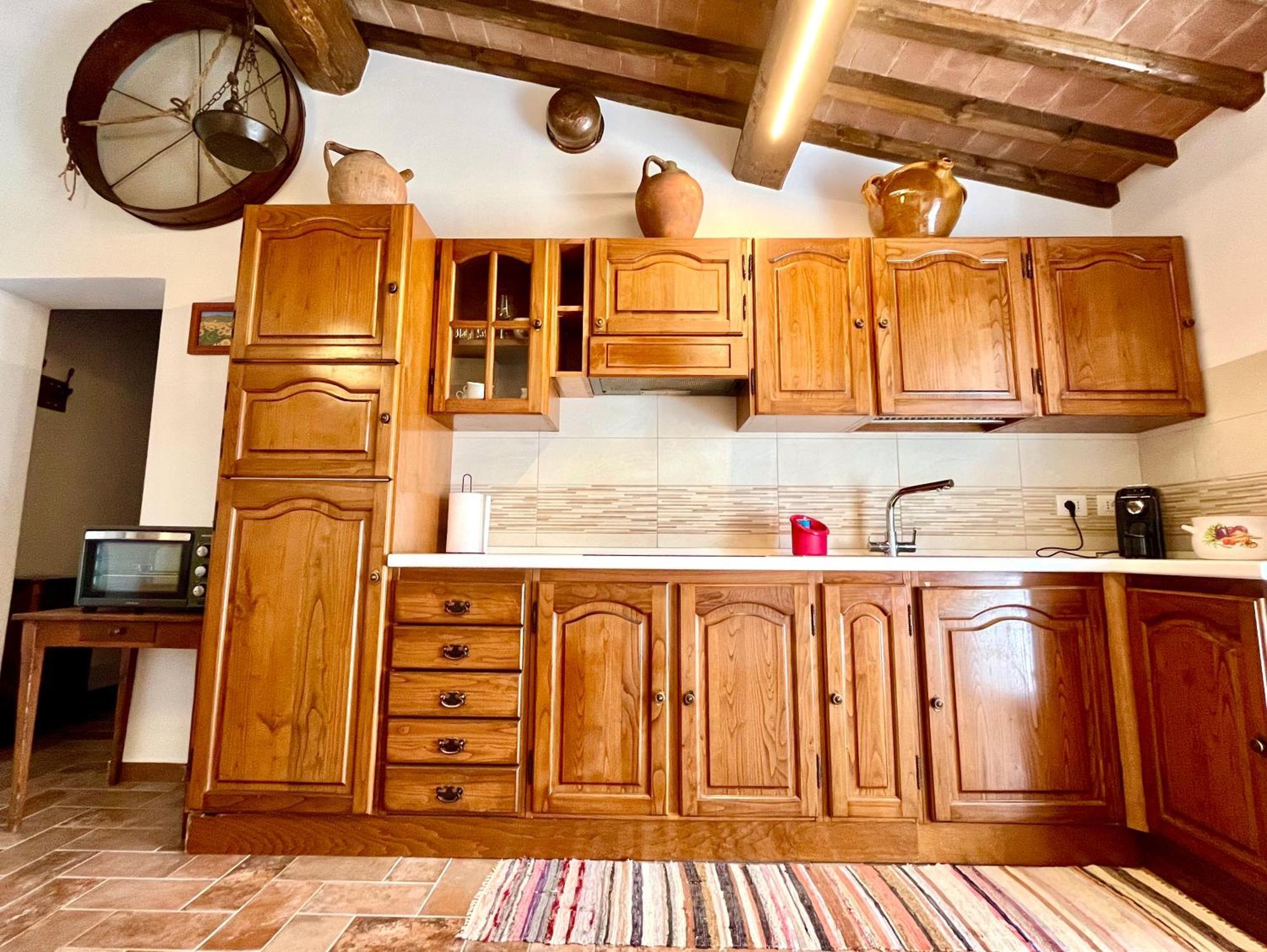 Podere Poggio Salto Apartamento Pienza Exterior foto