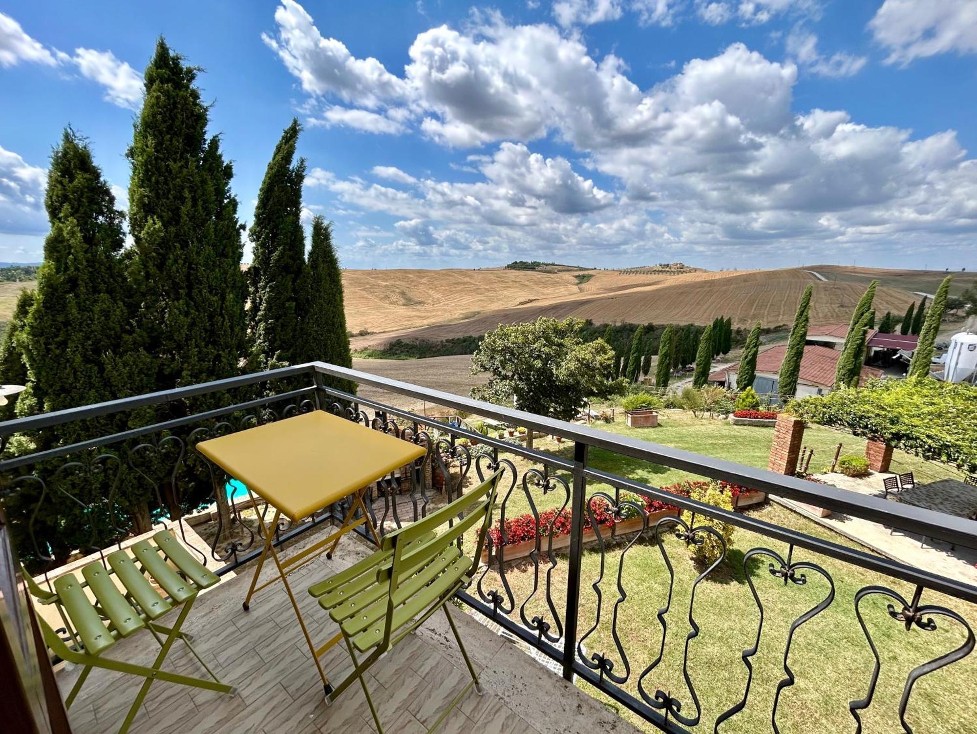 Podere Poggio Salto Apartamento Pienza Exterior foto