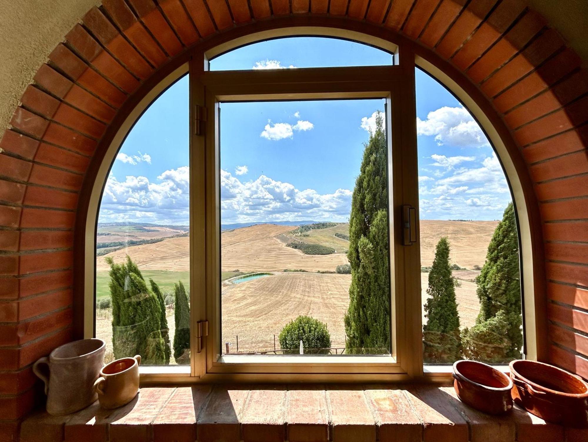 Podere Poggio Salto Apartamento Pienza Exterior foto