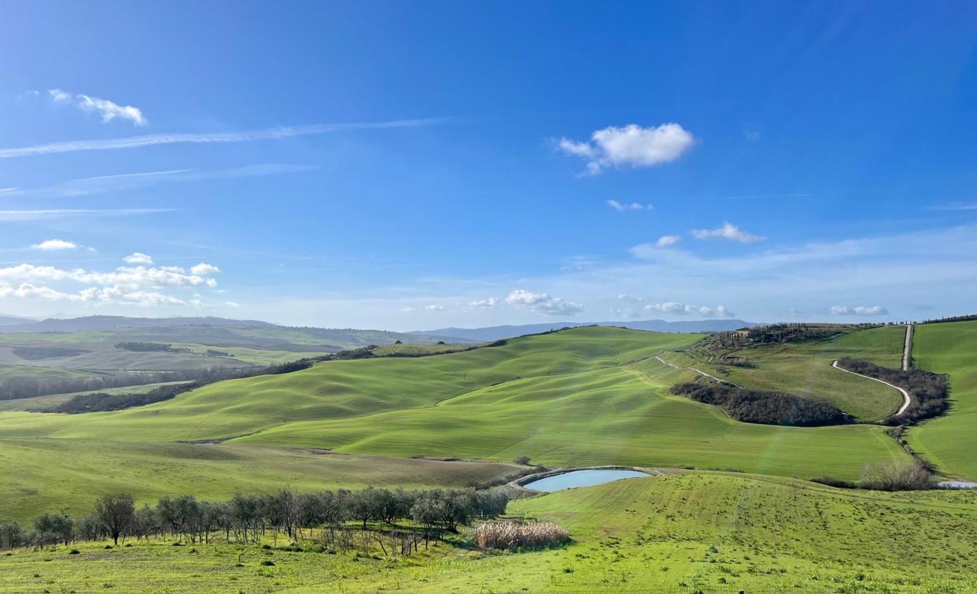 Podere Poggio Salto Apartamento Pienza Exterior foto