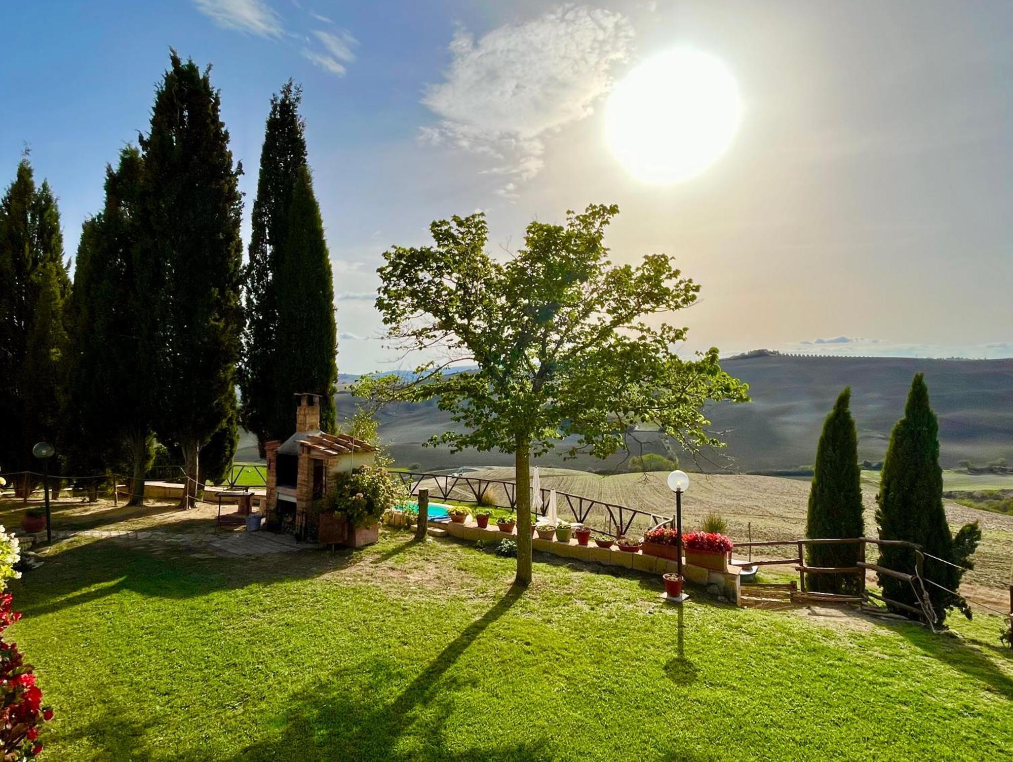 Podere Poggio Salto Apartamento Pienza Exterior foto