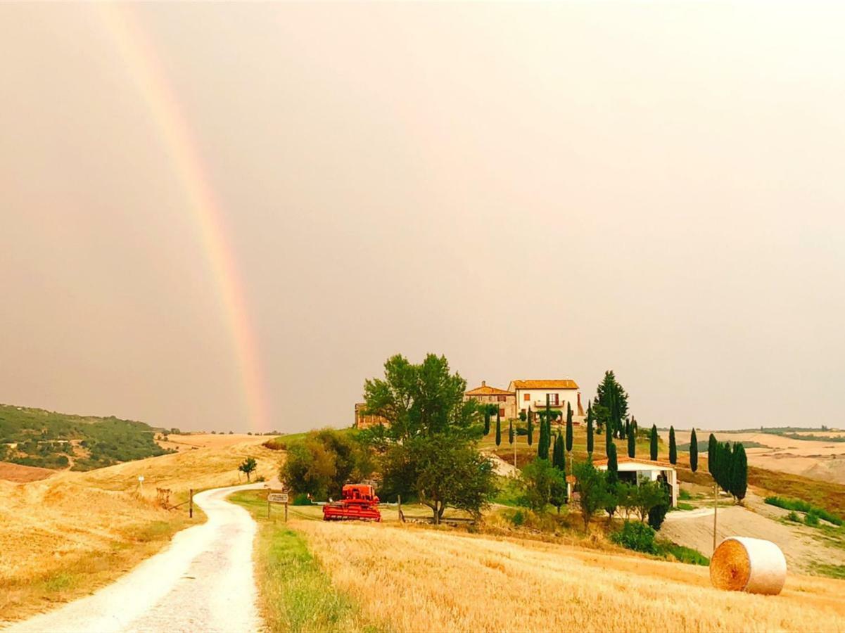 Podere Poggio Salto Apartamento Pienza Exterior foto